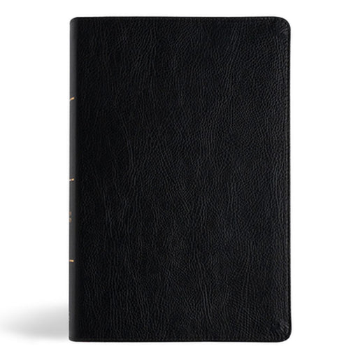 CSB Everyday Study Bible, Black Genuine Leather by Csb Bibles by Holman