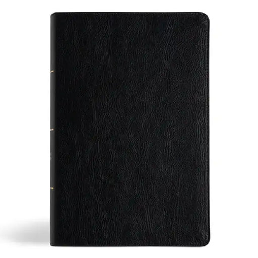 CSB Everyday Study Bible, Black Genuine Leather by Csb Bibles by Holman