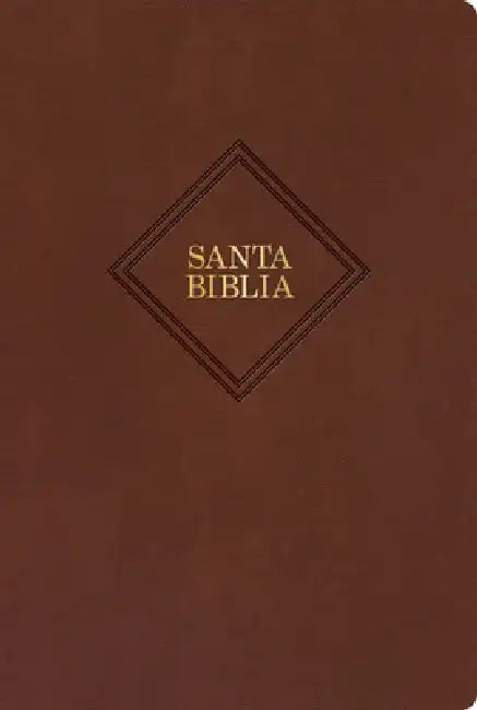 Rvr 1960 Biblia Letra Gigante, Café Piel Fabricada Con Índice (Edición 2023): Santa Biblia by B&h Español Editorial