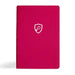 CSB Defend Your Faith Bible, Pink Leathertouch: The Apologetics Bible for Kids by Csb Bibles by Holman