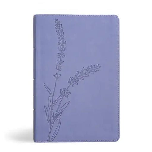 KJV Personal Size Giant Print Bible, Lavender Leathertouch by Holman Bible Publishers