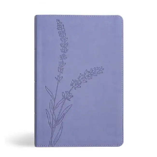 KJV Personal Size Giant Print Bible, Lavender Leathertouch by Holman Bible Publishers