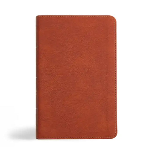 NASB Personal Size Bible, Burnt Sienna Leathertouch by Holman Bible Publishers