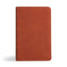 NASB Personal Size Bible, Burnt Sienna Leathertouch by Holman Bible Publishers