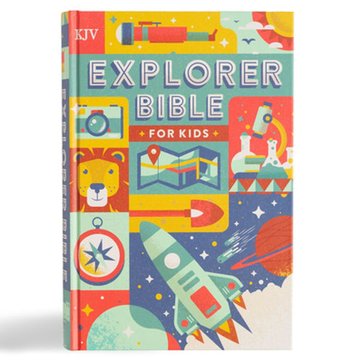 KJV Explorer Bible for Kids, Hardcover: Placing God's Word in the Middle of God's World by Holman Bible Publishers