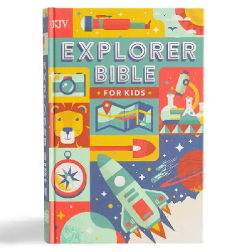 KJV Explorer Bible for Kids, Hardcover: Placing God's Word in the Middle of God's World by Holman Bible Publishers