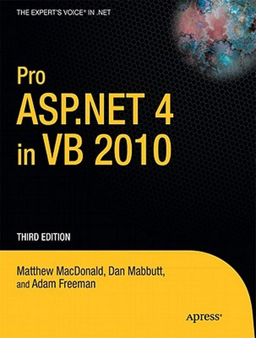 Pro ASP.NET 4 in VB 2010 by Matthew MacDonald