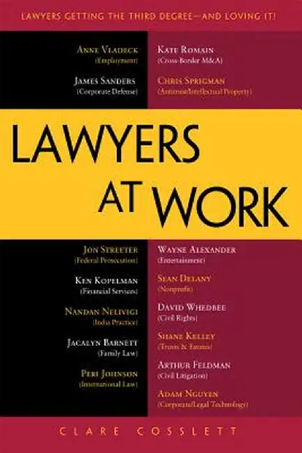 Lawyers at Work by Clare Cosslett