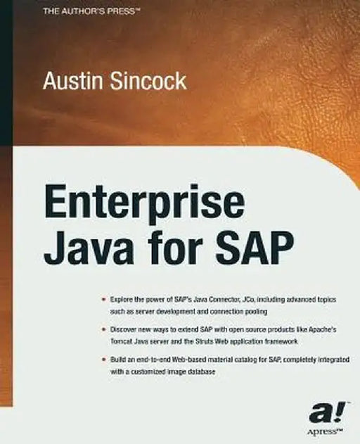 Enterprise Java for SAP by Austin Sincock