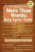 More Than Words: Song Lyrics Trivia by Brendan Deegan