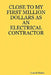 Close to My First Million Dollars as an Electrical Contractor by Cornel Barbu