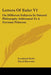 Letters Of Euler V1: On Different Subjects In Natural Philosophy Addressed To A German Princess by Leonhard Euler, David Brewster, John Griscom