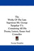 The Works Of The Late Ingenious Mr. George Farquhar V1: Containing All His Poems, Letters, Essays And Comedies by George Farquhar