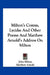 Milton's Comus, Lycidas and Other Poems and Matthew Arnold's Address on Milton by John Milton, Matthew Arnold, Andrew J. George