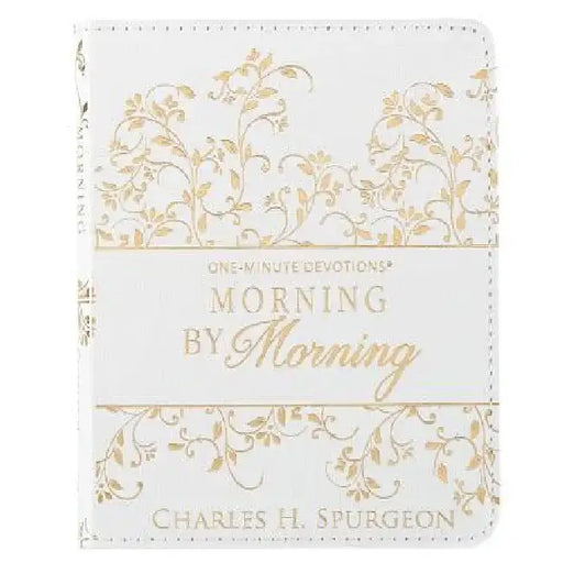 One-Min Devotions Morning Lux-Leather by Charles Spurgeon