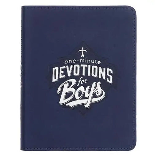 One-Min Devotions for Boys Lux-Leather by O'Neal Jayce