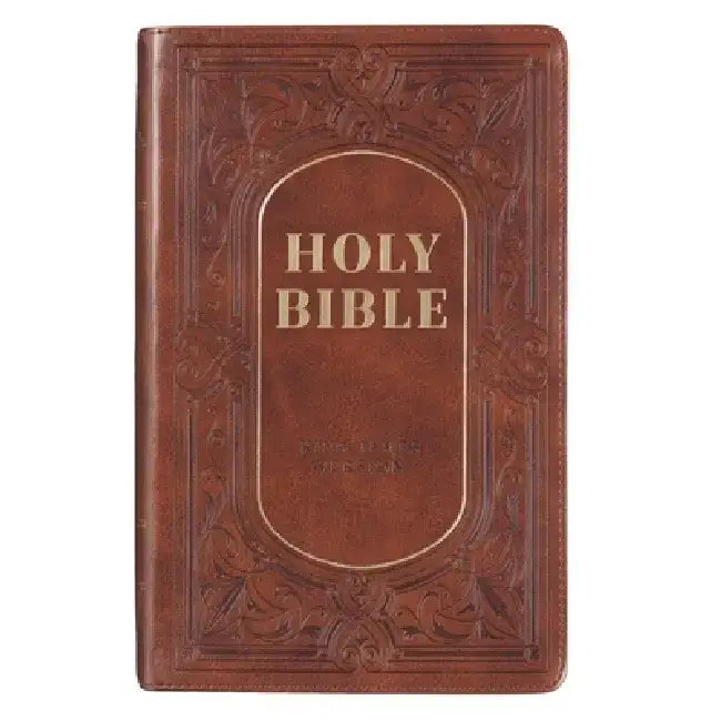 KJV Bible Giant Print Brown