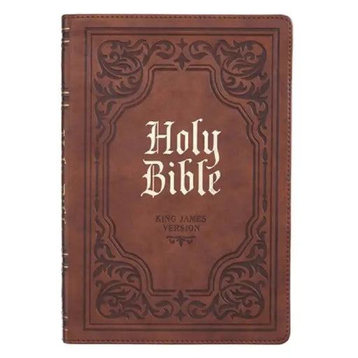 KJV Bible Thinline Brown