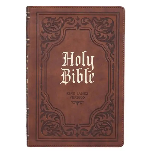 KJV Bible Thinline Brown