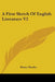 A First Sketch Of English Literature V2 by Henry Morley