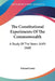 The Constitutional Experiments Of The Commonwealth: A Study Of The Years 1649-1660 by Edward Jenks