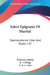 Select Epigrams Of Martial: Spectaculorum Liber And Books I-IV by Lindsay, R. T. Bridge, E. D. C. Lake
