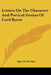 Letters On The Character And Poetical Genius Of Lord Byron by Egerton Brydges