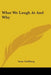 What We Laugh At And Why by Isaac Goldberg