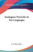Analogous Proverbs In Ten Languages by E. B. Mawr