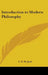 Introduction to Modern Philosophy by C. E. M. Joad