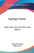 Kipling's Poems: Plain Tales from the Hills and Others by Rudyard Kipling, Wallace Rice