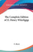The Complete Edition of O. Henry Whirligigs by O. Henry