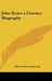 John Keats a Literary Biography by Albert Elmer Hancock