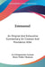 Emmanuel: An Original And Exhaustive Commentary On Creation And Providence Alike by An Octogenarian Layman, Henry Walter Thomson