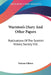 Wariston's Diary And Other Papers: Publications Of The Scottish History Society V26 by Various