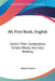 My First Book, English: Letters, Their Combination; Simple Words; And Easy Reading by Albert Grover
