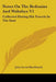 Notes On The Bedouins And Wahabys V1: Collected During His Travels In The East by John Lewis Burckhardt