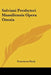 Salviani Presbyteri Massiliensis Opera Omnia by Franciscus Pauly