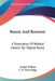 Russia And Reunion: A Translation Of Wilbois' L'Avenir De l'Eglise Russe by Joseph Wilbois, C. R. Davey Biggs
