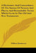A Dictionary and Concordance of the Names of Persons and Places, and Remarkable Terms Which Occur in the Old and New Testaments by William T. Henderson