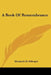 A Book Of Remembrance by Elizabeth D. Gillespie