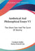 Aesthetical And Philosophical Essays V5: The Ghost Seer And The Sport Of Destiny by Friedrich Schiller, Nathan Haskell Dole