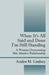 When it's All Said and Done I'm Still Standing: A Woman Overcoming Her Abusive Relationship by Azalea M. Lindsey
