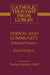 Person and Community: Selected Essays by Andrew Woznicki, Theresa H. Sandok