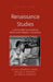 Renaissance Studies: A «Festschrift» in Honor of Professor Edward J. Olszewski by Jennifer H. Finkel, Michael D. Morford, Dena M. Woodall