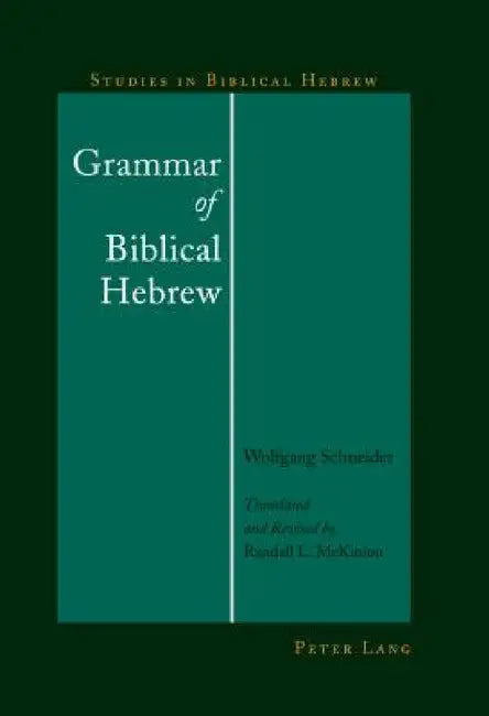 Grammar of Biblical Hebrew by Dennis R. Magary, Randall L. McKinion, Wolfgang Schneider