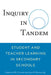 Inquiry in Tandem: Student and Teacher Learning in Secondary Schools by Christine Clayton