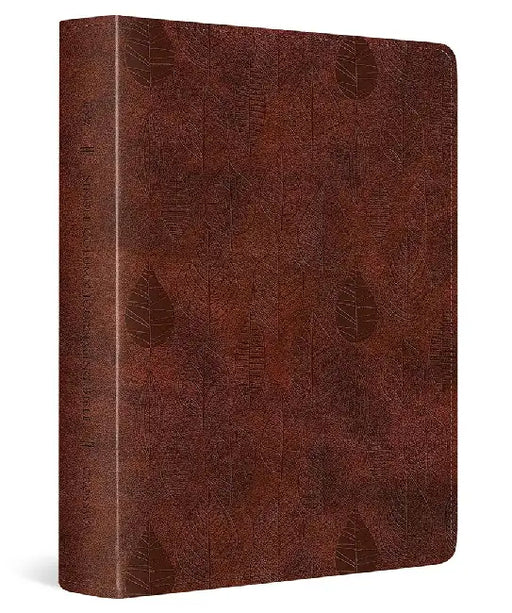 Single Column Journaling Bible-ESV-Leaves Design by Crossway Bibles