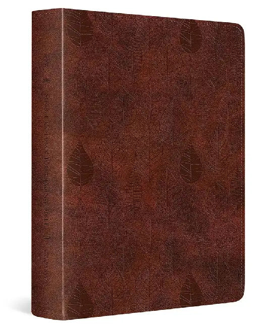 Single Column Journaling Bible-ESV-Leaves Design by Crossway Bibles