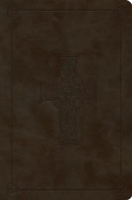 Value Compact Bible-ESV-Celtic Cross Design by Crossway Bibles